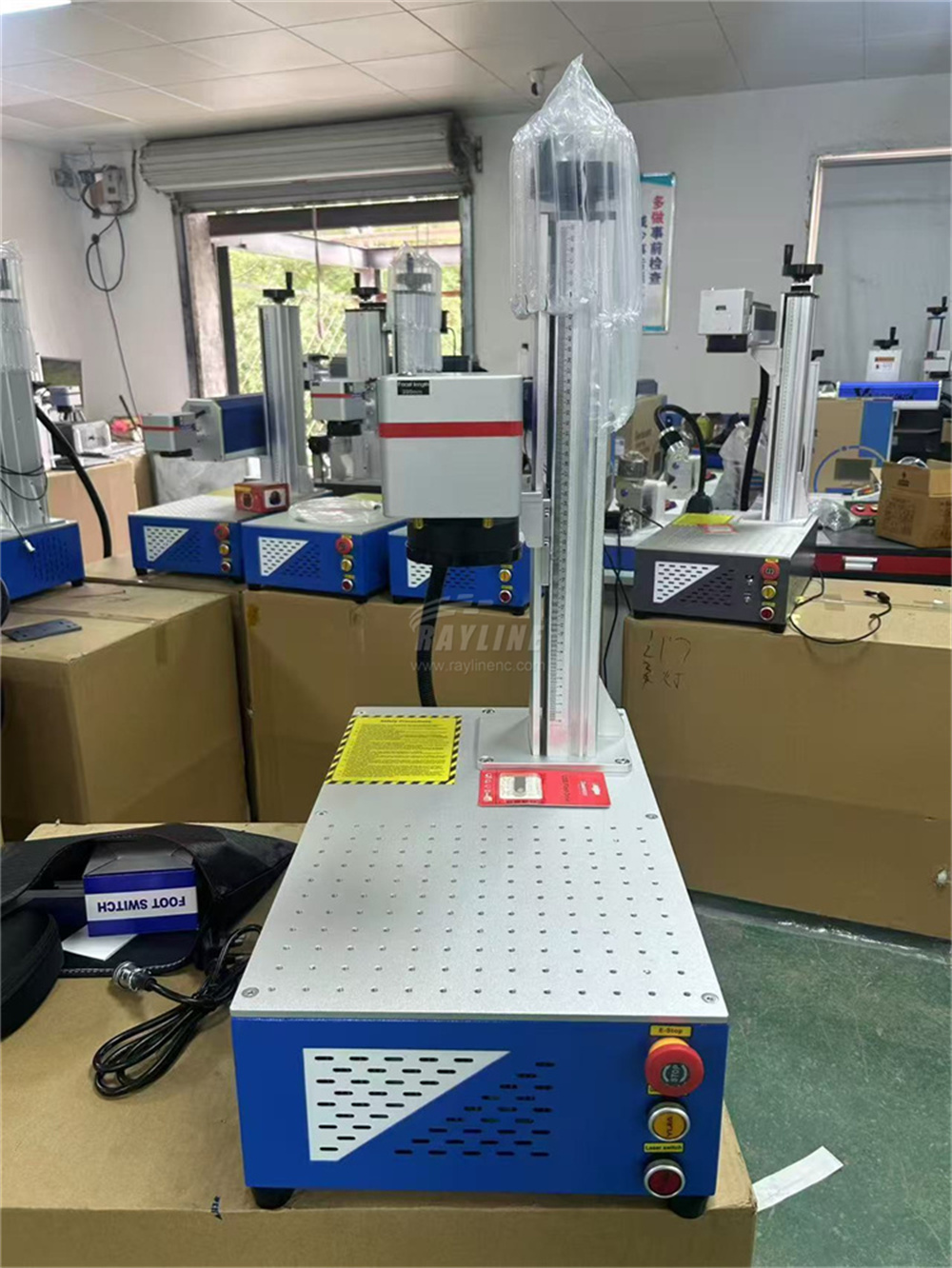 Fiber Laser Marking Machine 30W - เครื่องเลเซอร์ไฟเบอร์แบบพกพา 30W 50W 100W สำหรับงานแกะสลัก 3