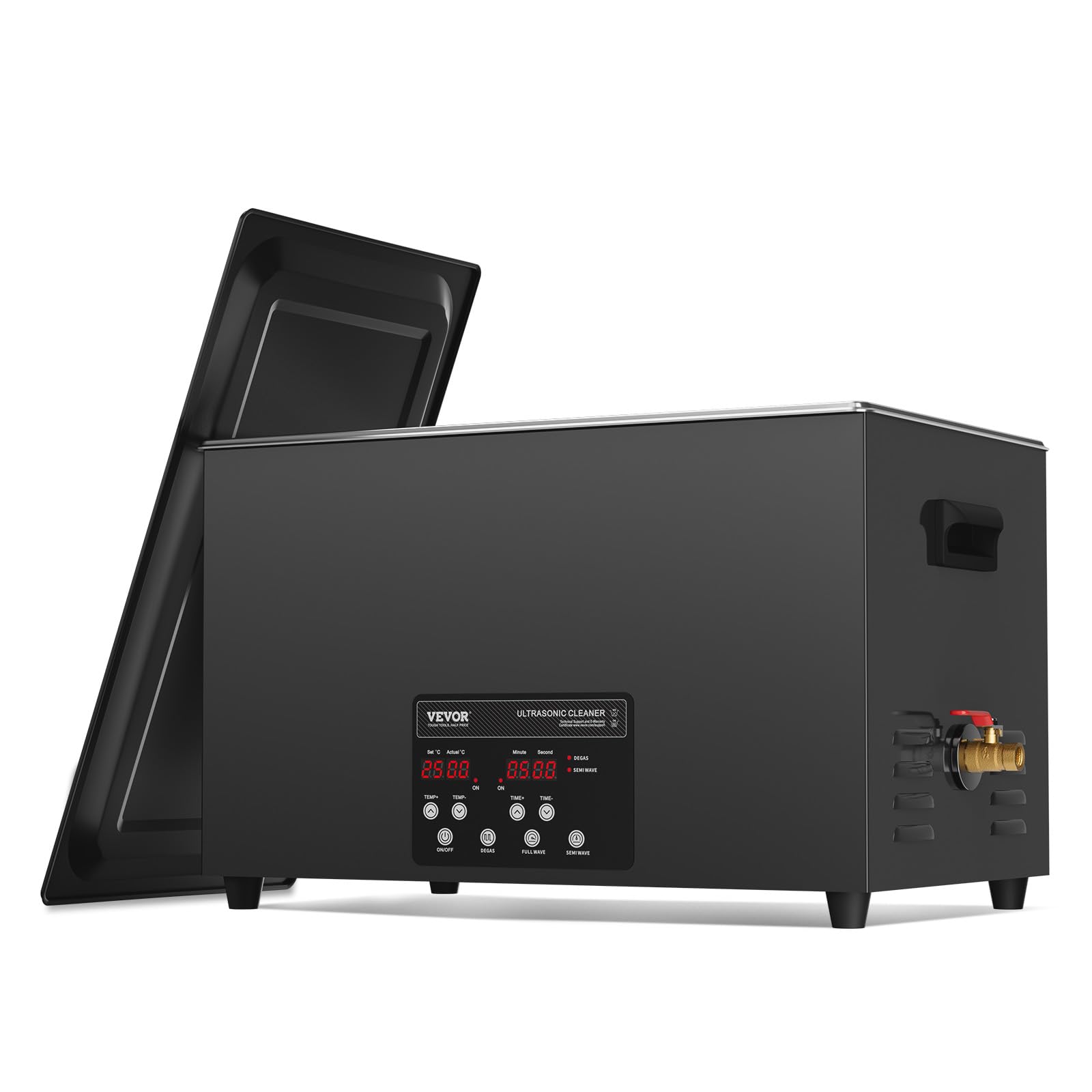 Ultrasonic Cleaner 30L Industrial - เครื่องทำความสะอาดอัลตราโซนิก 30 ลิตร 600 วัตต์ พร้อมระบบกำจัดแก๊สที่ได้รับการปรับปรุงและโหมดถนอมอ่อนโยน