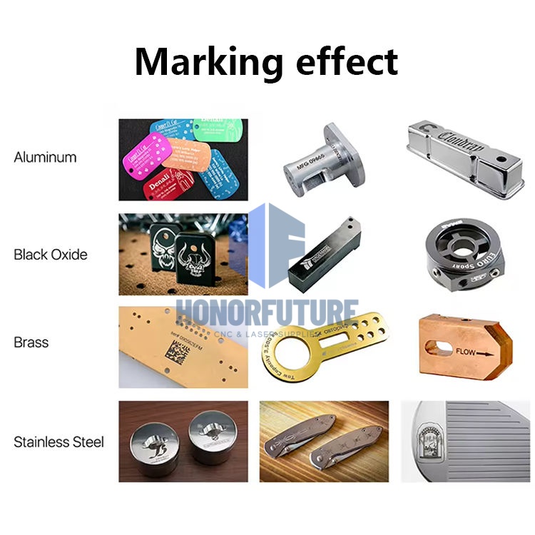 Fiber Laser Marking Machine 30W - เครื่องเลเซอร์มาร์กกิ้งแบบตั้งโต๊ะ 30w สำหรับโลหะ พร้อมหัวโรตารี่