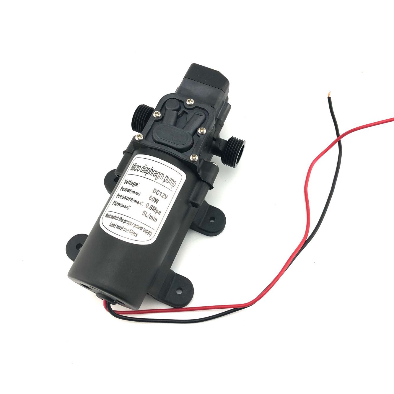 DC 12V 24V สวิตช์แรงดันปั๊มน้ำ - Mini Peristaltic Pump 12V บทวิจารณ์และราคา