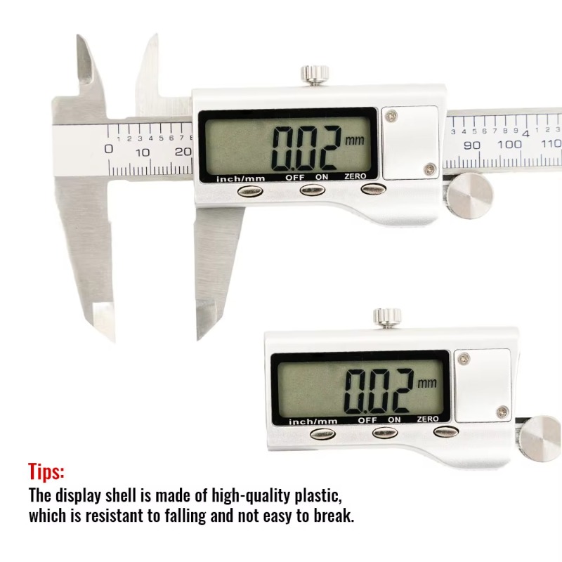 เวอร์เนียร์คาลิปเปอร์ดิจิทัล 6 - Digital Caliper 150Mm Stainless Steel บทวิจารณ์และราคา