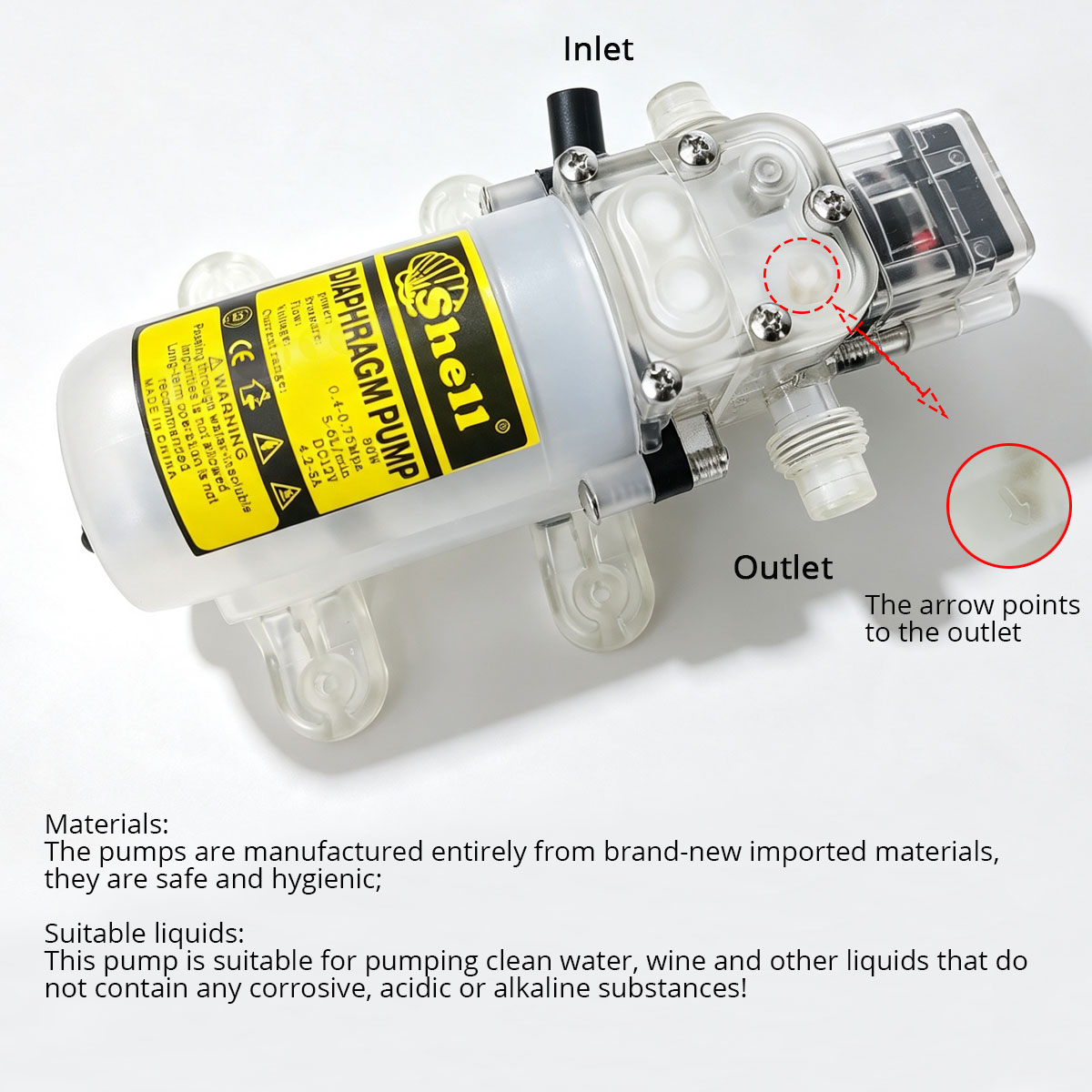 ปั๊มไดอะแฟรมเกรดอาหาร 12V 80W  - Mini Peristaltic Pump 12V บทวิจารณ์และราคา