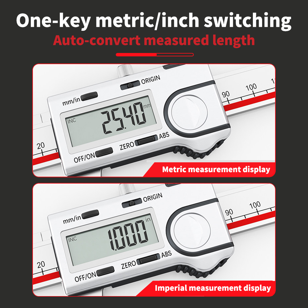 เครื่องวัดระยะดิจิทัล Guanglu  - Digital Caliper 150Mm Stainless Steel บทวิจารณ์และราคา