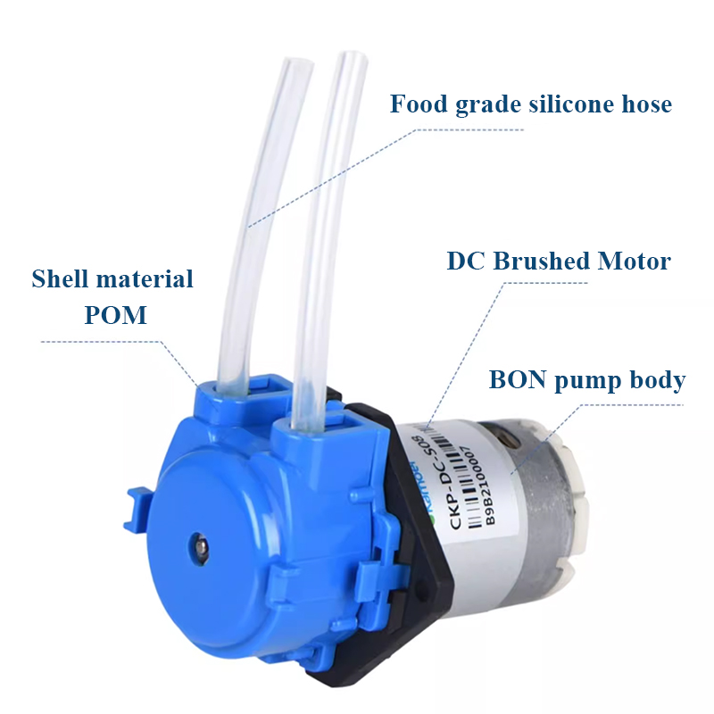 ปั๊มสูบจ่ายสารเคมีแบบเพอริสตัล - Mini Peristaltic Pump 12V บทวิจารณ์และราคา