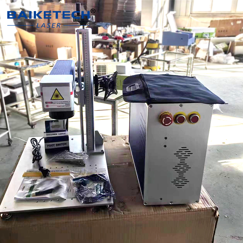 เครื่องเลเซอร์ไฟเบอร์ 30W จากโ - Fiber Laser Marking Machine 30W บทวิจารณ์และราคา