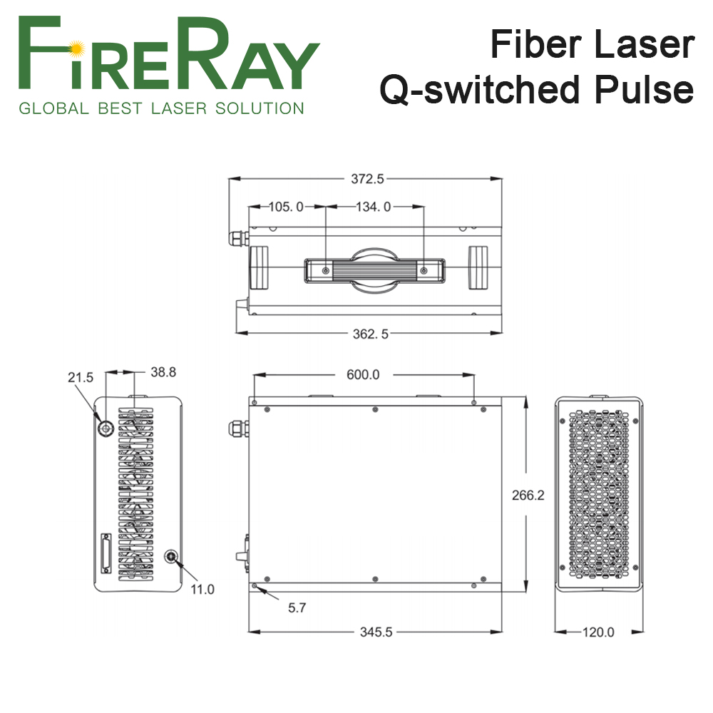FireRay MAX แหล่งกำเนิดเลเซอร์ - Fiber Laser Marking Machine 30W บทวิจารณ์และราคา
