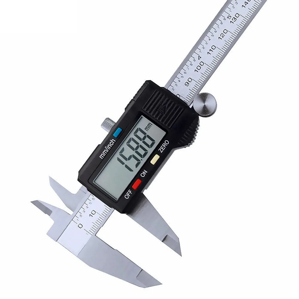 เวอร์เนียร์คาลิปเปอร์ดิจิทัลคว - Digital Caliper 150Mm Stainless Steel บทวิจารณ์และราคา